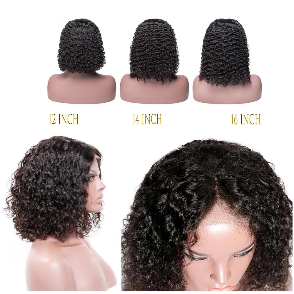 Human Hair Curly Lace Wig