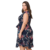 Digital Print Flower Plus Size Night Dress For Fat Girl Ladies