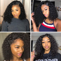 Human Hair Curly Lace Wig 