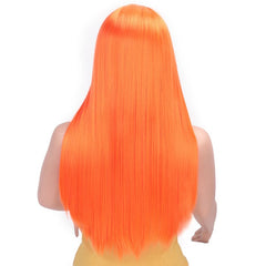 Long Straight Human hair Wig