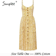 Simplee Elegant button women dress